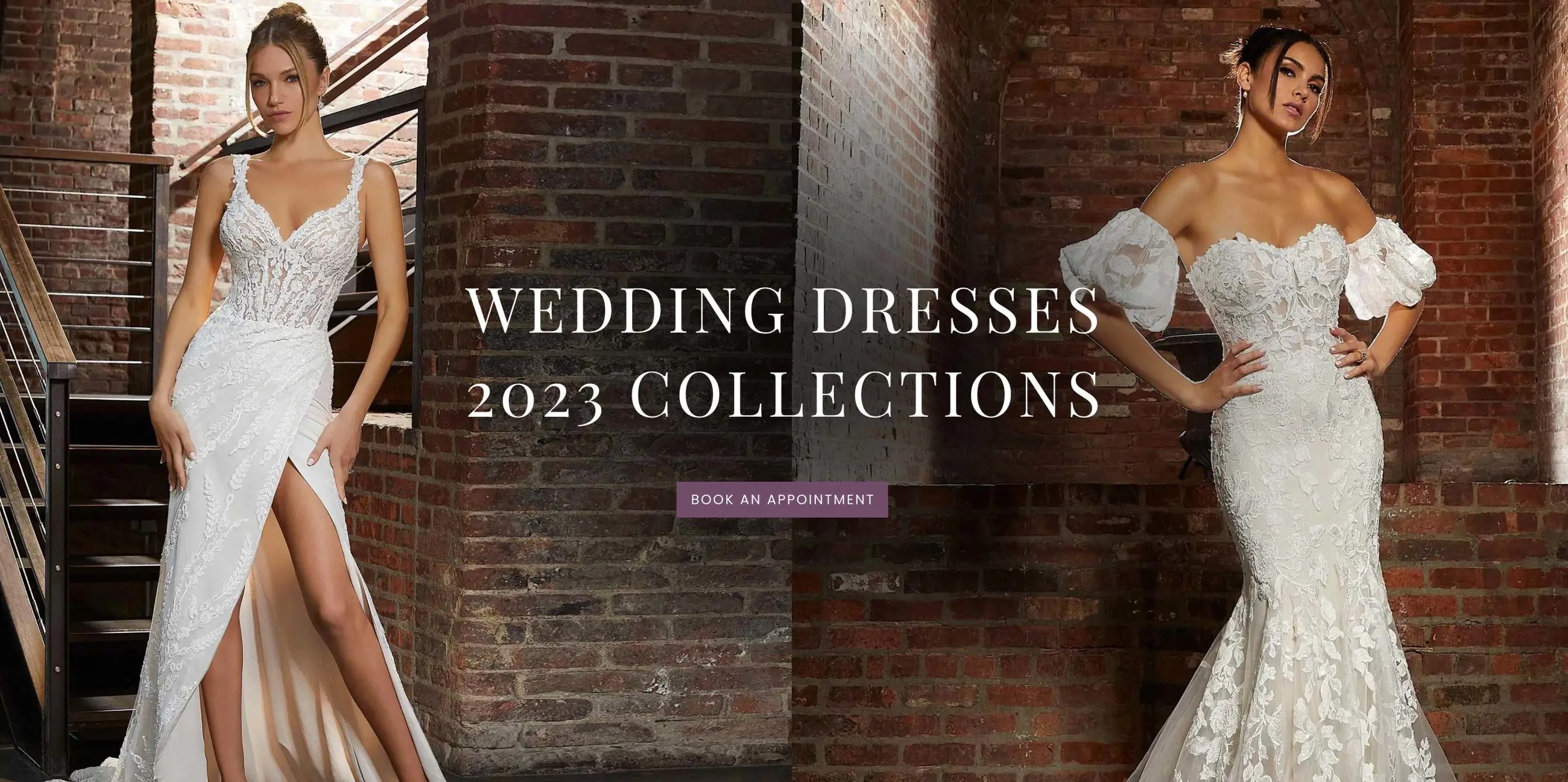Models Wearing Wedding Dresses